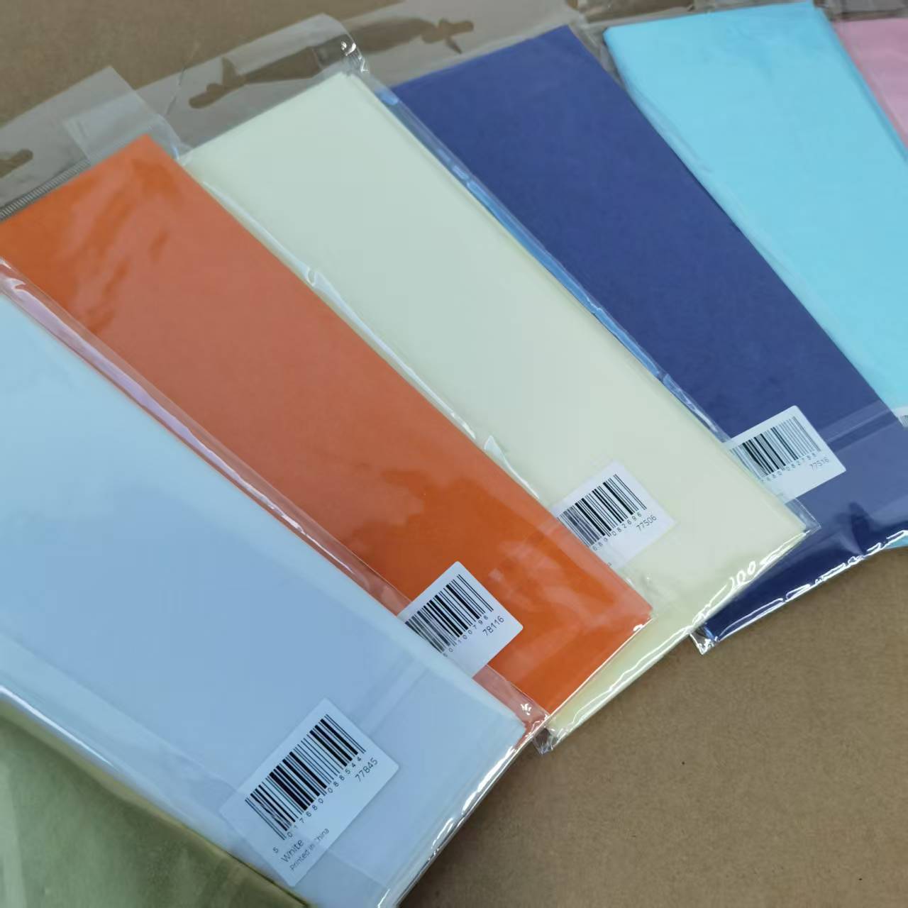 Solid Color Tissue Paper Pack